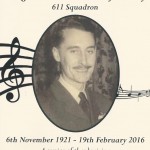 Cover of order of service for the funeral of Stan Kirtley 29 Feb 2016.